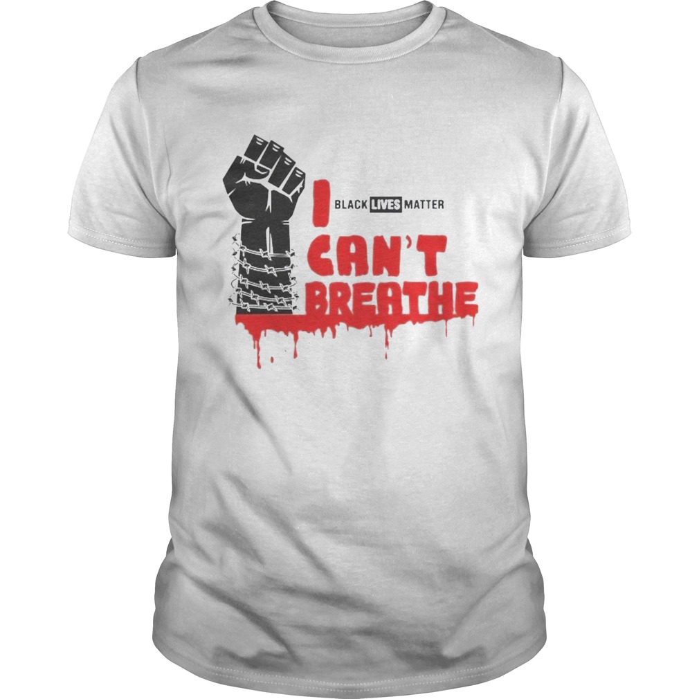 Black Lives Matter Cant Breathe shirt