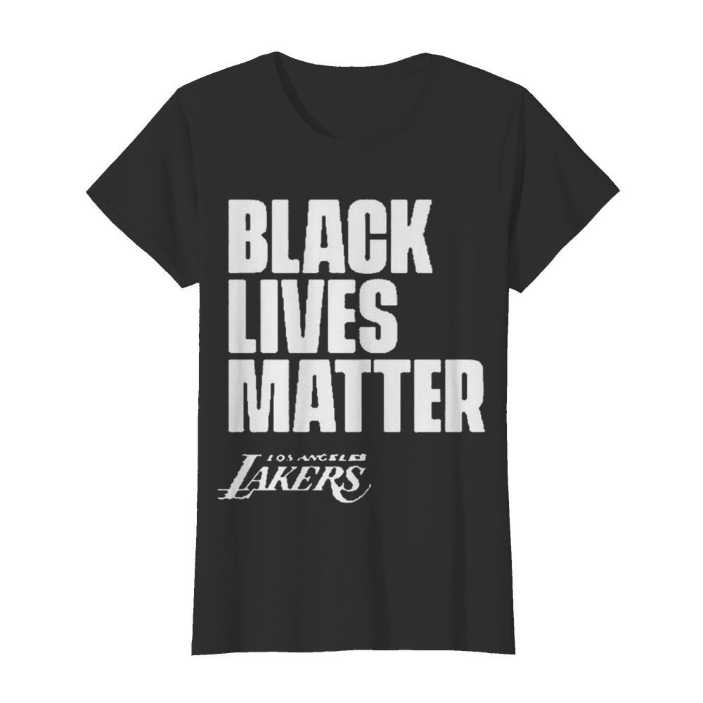 Black Lives Matter Los Angeles Lakers  Classic Women's T-shirt