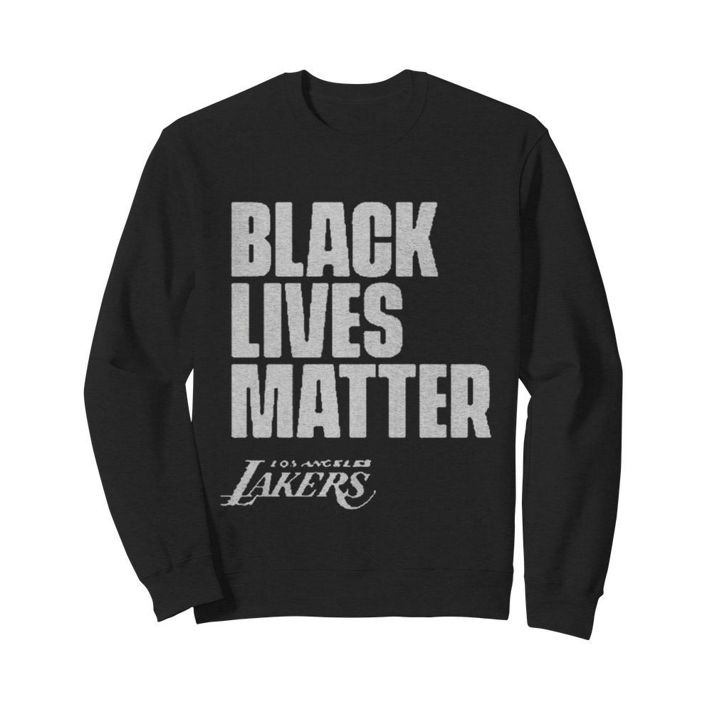 Black Lives Matter Los Angeles Lakers  Unisex Sweatshirt