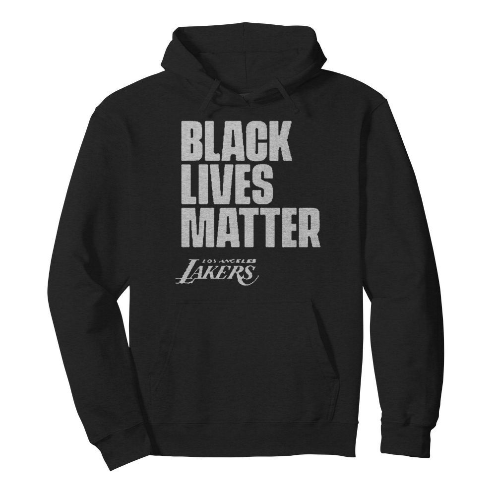 Black Lives Matter Los Angeles Lakers  Unisex Hoodie