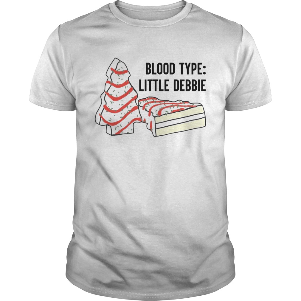 Blood Type Little Debbie Christmas Cake  Unisex