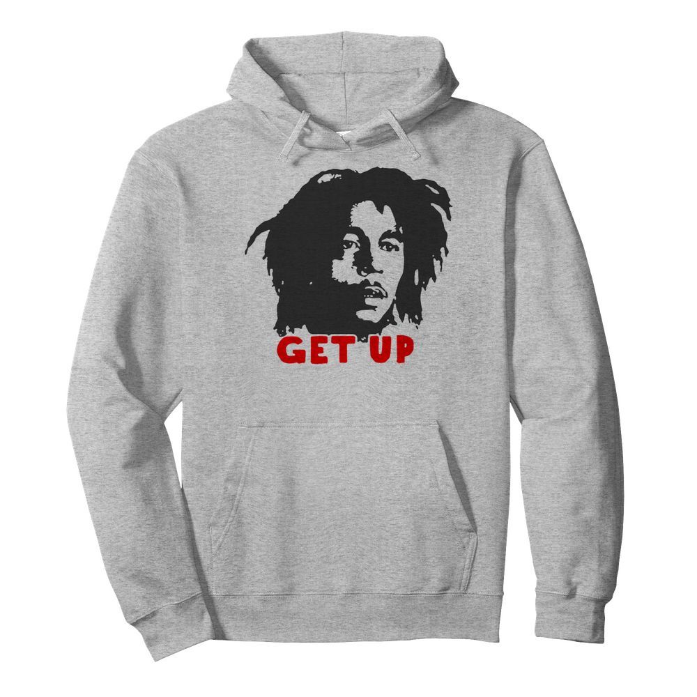 Bob Marley Get Up  Unisex Hoodie