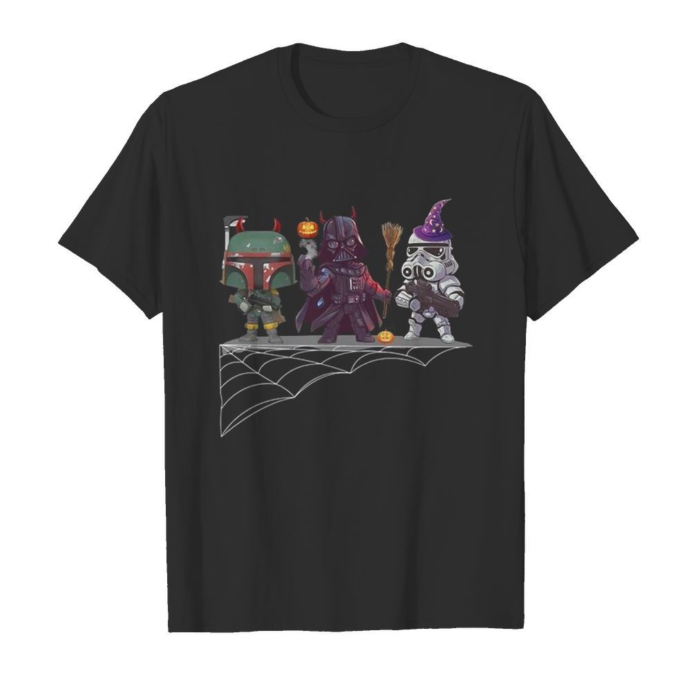 Boba Fett Darth Vader Star Wars Halloween  Classic Men's T-shirt