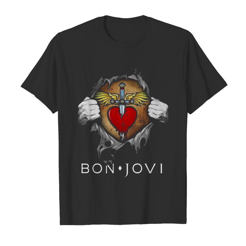 Bon Jovi Blood Inside Me shirt