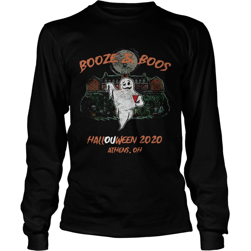 BoozeBoos Halloween 2020 Athens Oh  Long Sleeve