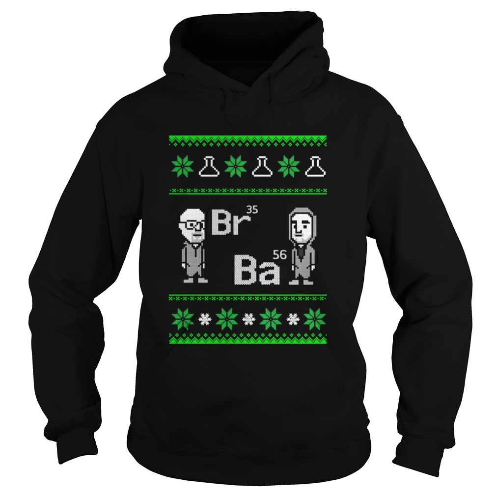 Breaking Bad Br35 Ba56 Ugly Christmas  Hoodie