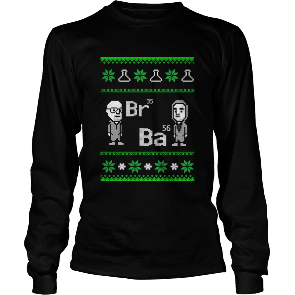 Breaking Bad Br35 Ba56 Ugly Christmas  Long Sleeve