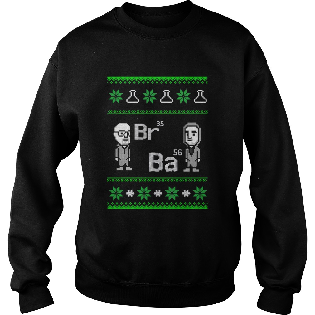 Breaking Bad Br35 Ba56 Ugly Christmas  Sweatshirt