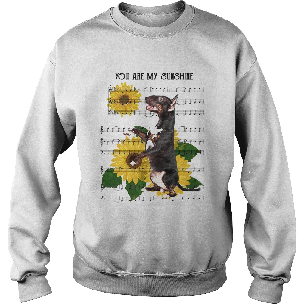 Bull Terrier You Are My Sunshine  Sweatshirt