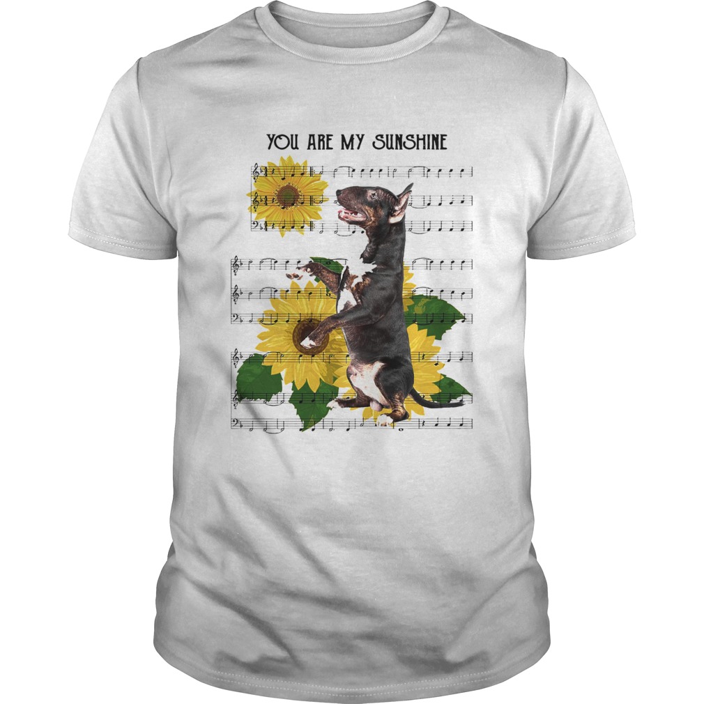 Bull Terrier You Are My Sunshine  Unisex