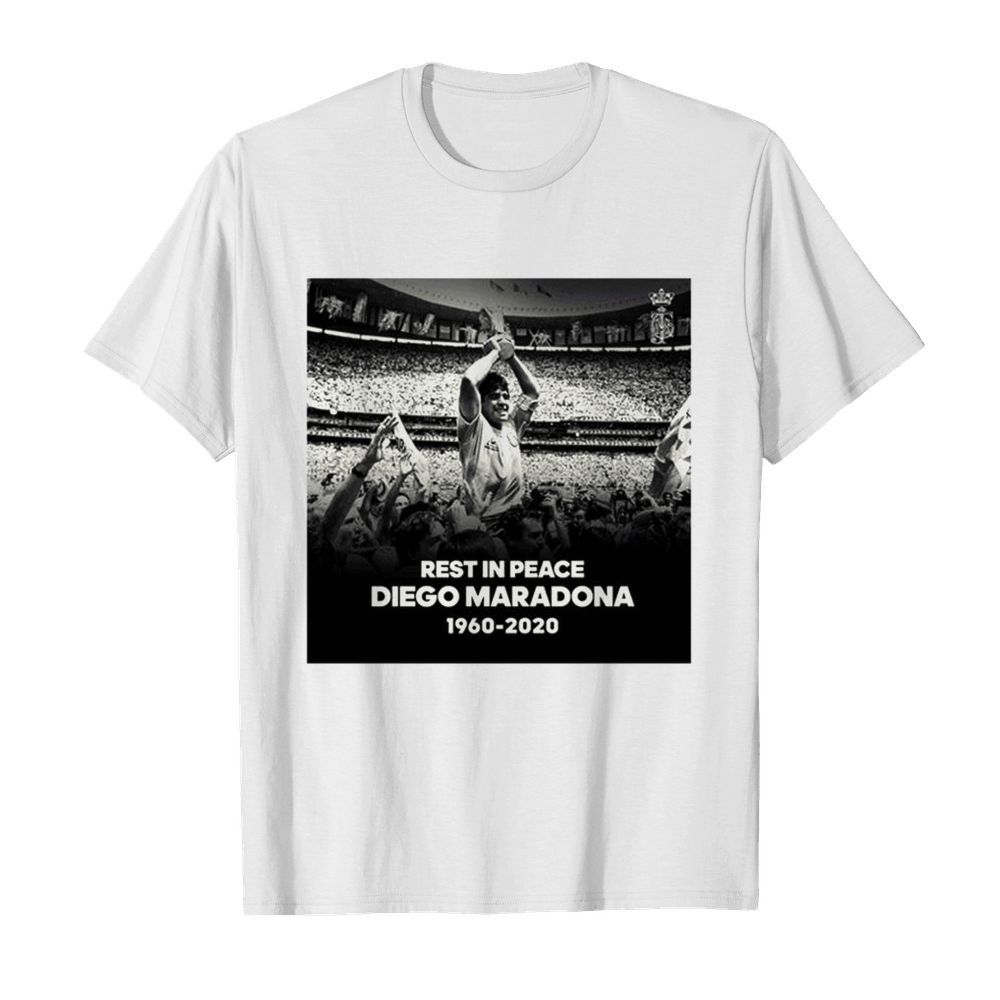 Buy Rest In Peace Diego Maradona 1960 2020 shirt