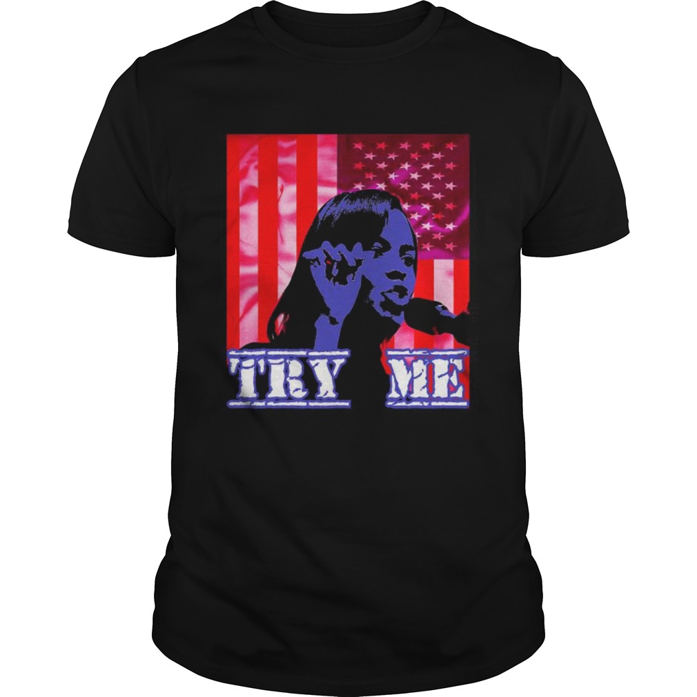 Candace Owens American Flag Patriot Try Me shirt