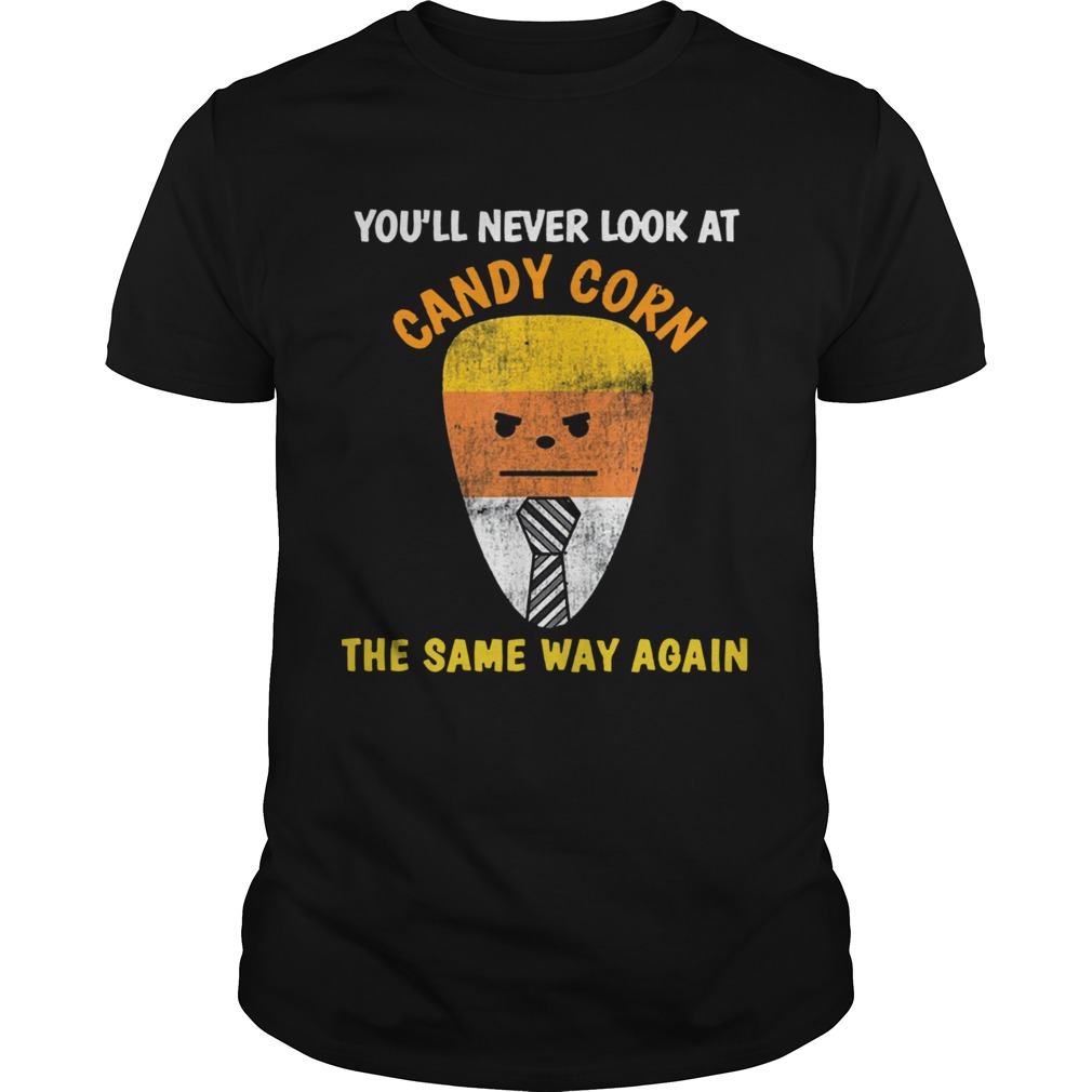 Candy Corn Trump Costume Halloween Candy shirt