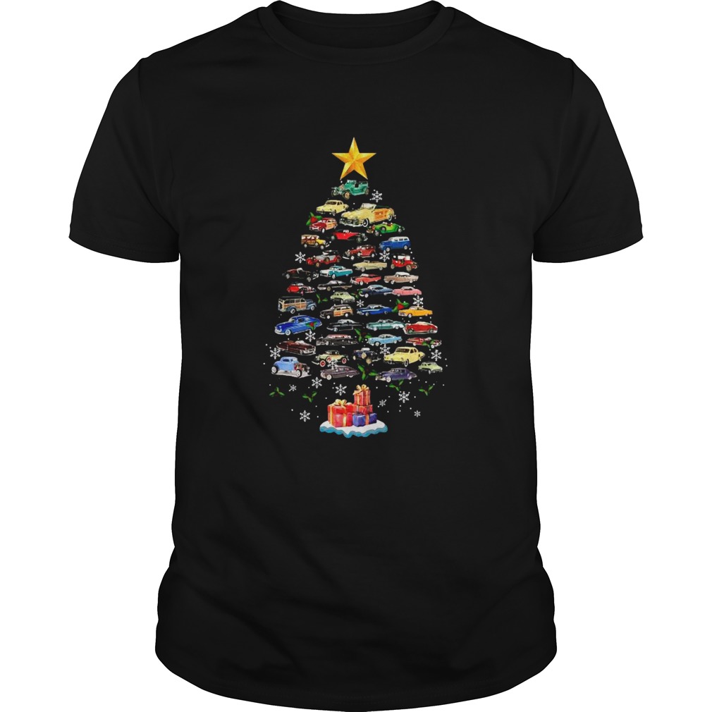 Cars Merry Christmas Tree Gift shirt