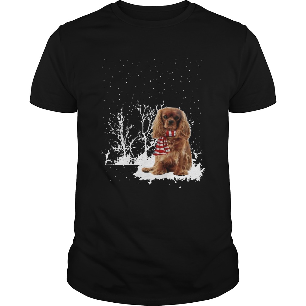 Cavalier King Charles Spaniel Merry Christmas  Unisex