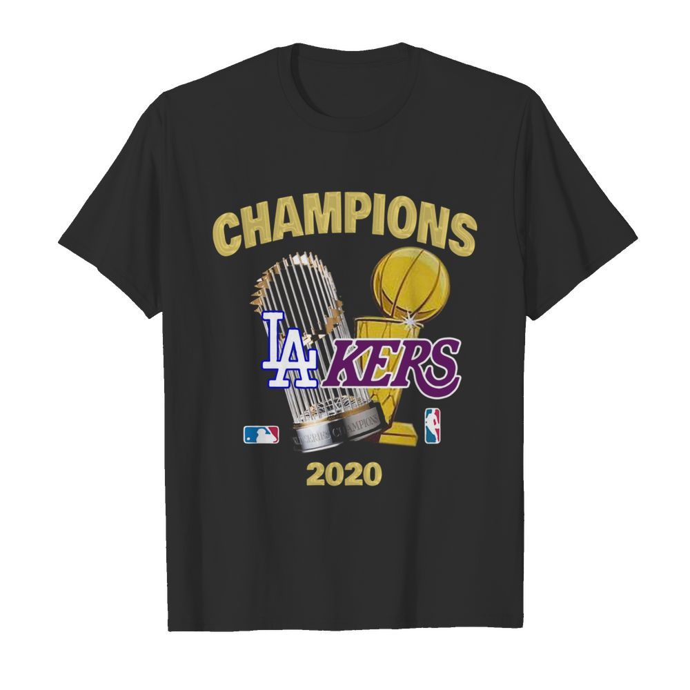 Champions Los Angeles Lakers World Series Champions 2020  Classic Men's T-shirt