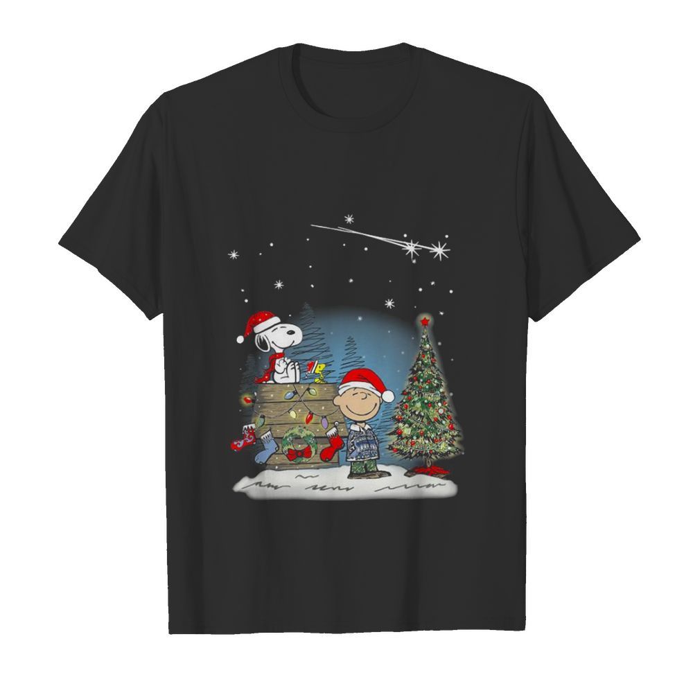 Charlie Brown And Snoopy Merry Christmas shirt