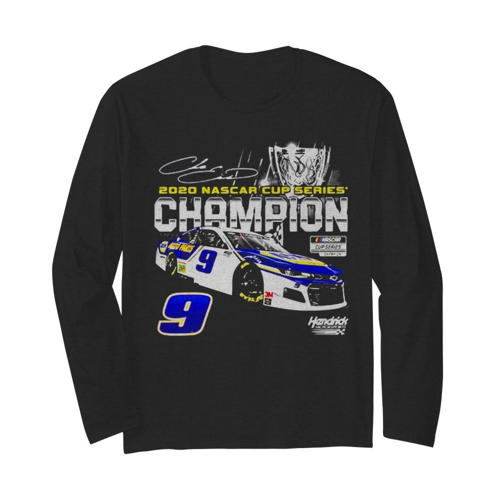 Chase Elliott Championship Nascar Winner 2020 Car  Long Sleeved T-shirt 