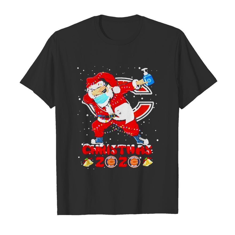 Chicago Bears Funny Santa Claus Dabbing Christmas 2020 NFL  Classic Men's T-shirt