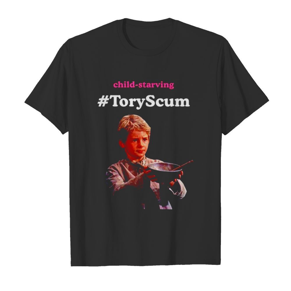 Child Starving ToryScum  Classic Men's T-shirt