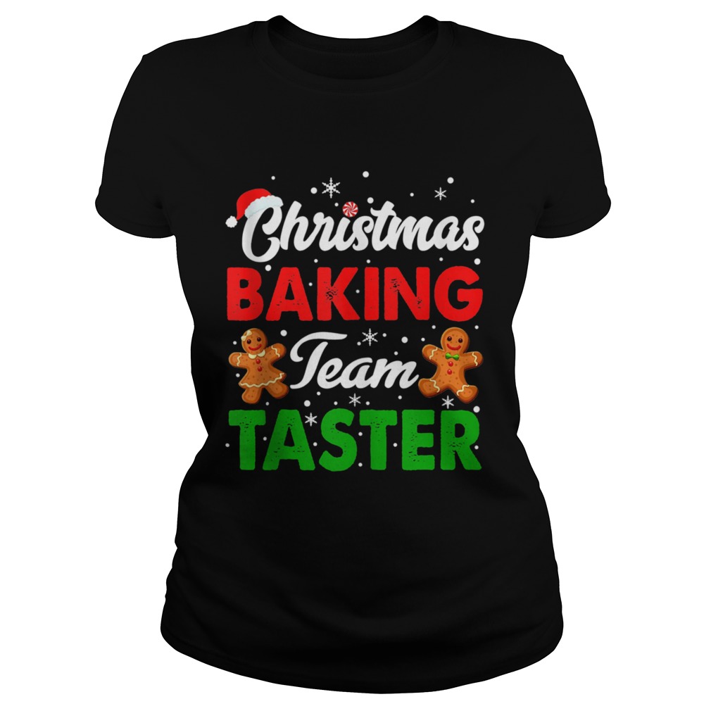 Christmas Baking Team Taster Cookie Gingerbread  Classic Ladies