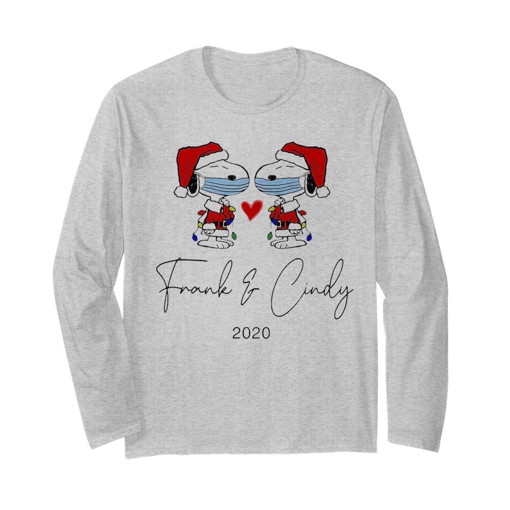 Christmas Frank And Cindy 2020  Long Sleeved T-shirt 