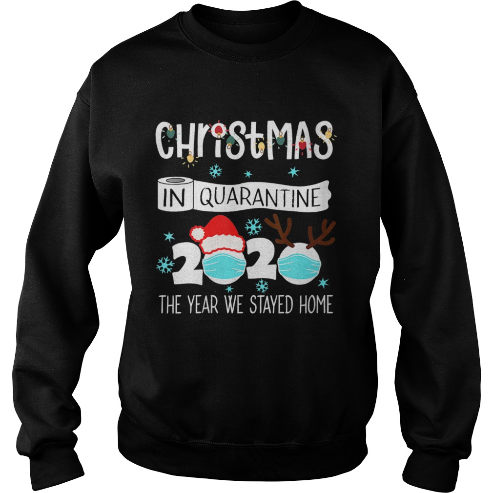 Christmas In Quarantine 2020 Pajamas  Sweatshirt