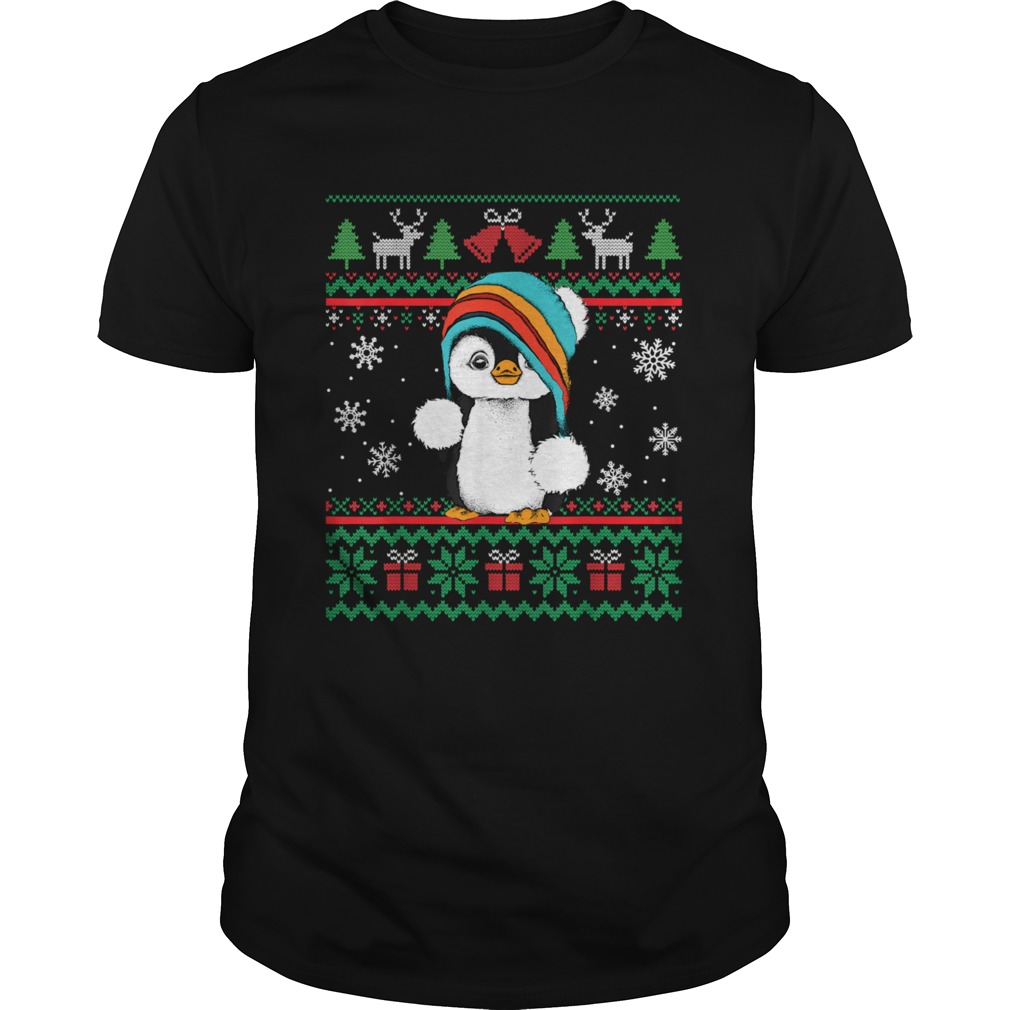 Christmas Pajama Penguin Cool Penguin Bird Love shirt