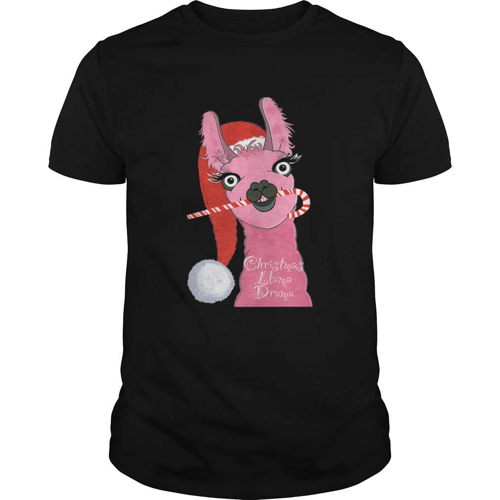 Christmas llama drama shirt