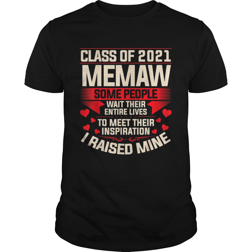 Class of 2021 Graduation Graduated Senior shirt