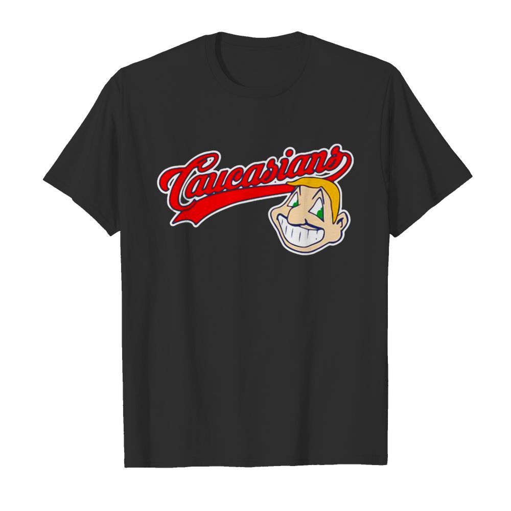 Cleveland Caucasians Baseball Mascot Cleveland Indians shirt