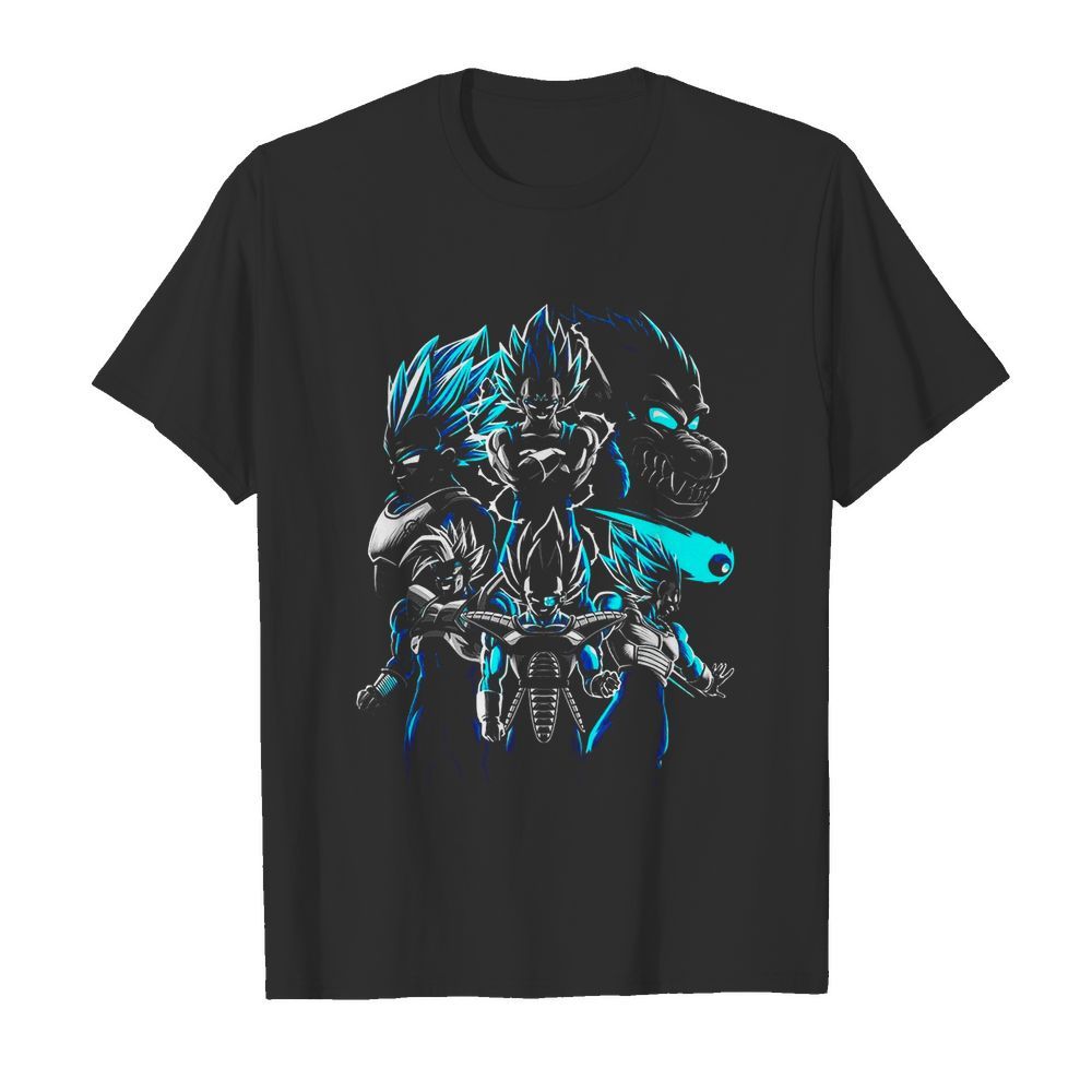 Cloud City 7 Dragon Ball Z Vegeta Collage Majin Ozaru shirt