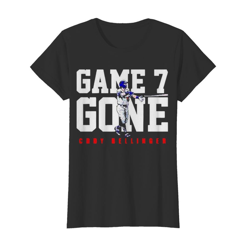 Cody Bellinger Los Angeles Dodgers Game 7th Gone  Classic Women's T-shirt