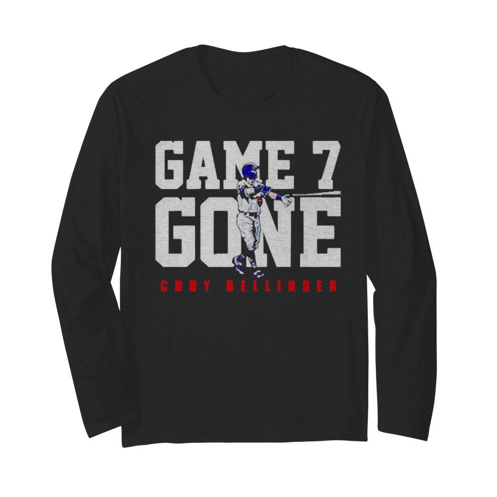 Cody Bellinger Los Angeles Dodgers Game 7th Gone  Long Sleeved T-shirt 