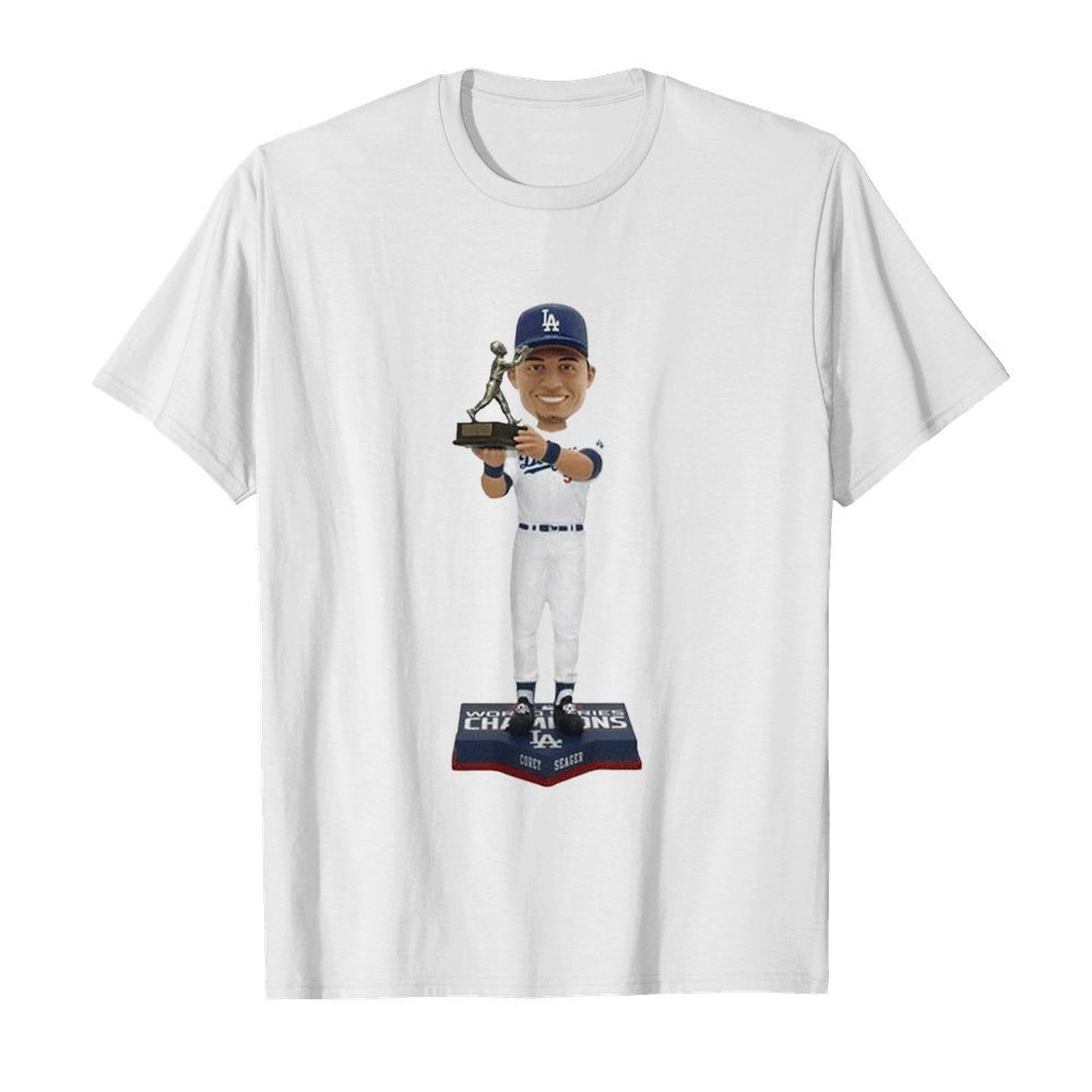 Corey Seager Los Angeles Dodgers 2020 World Series Champions MVP  Classic Men's T-shirt