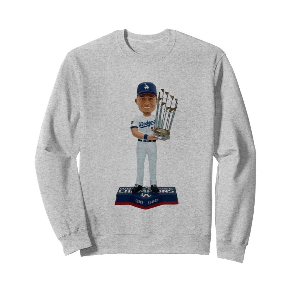 Corey Seager Los Angeles Dodgers 2020 World Series Champions Official  Unisex Sweatshirt