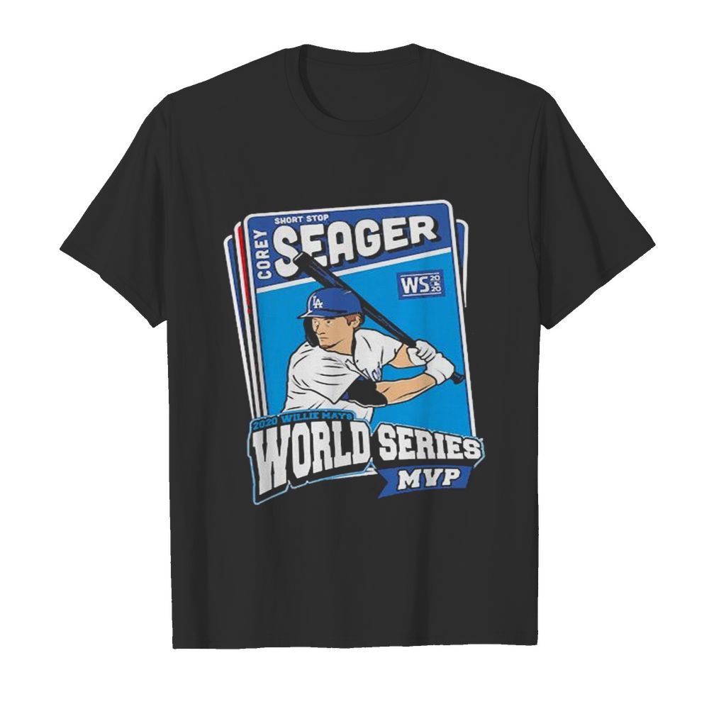 Corey Seager Los Angeles Dodgers Champs 2020 shirt