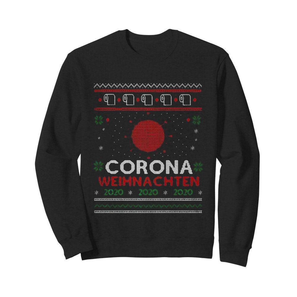 Corona Weihnachten 2020 Ugly Christmas  Unisex Sweatshirt