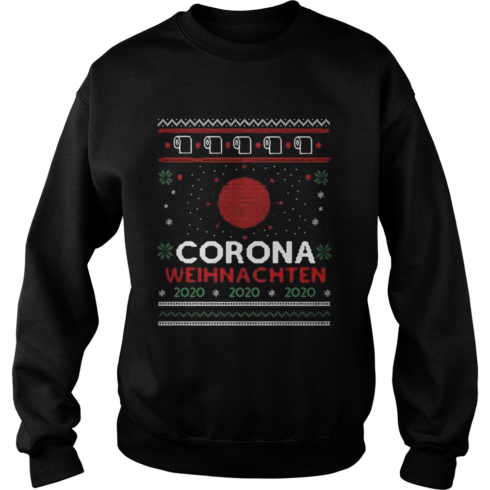 Corona Weihnachten 2020 Ugly Christmas  Sweatshirt