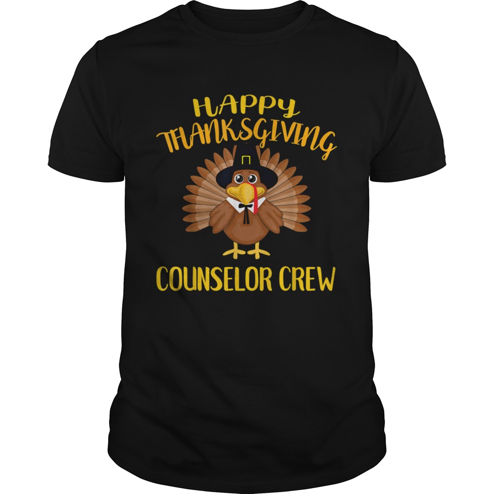 Counselor Crew Thanksgiving Day Turkey For Counselor shirt