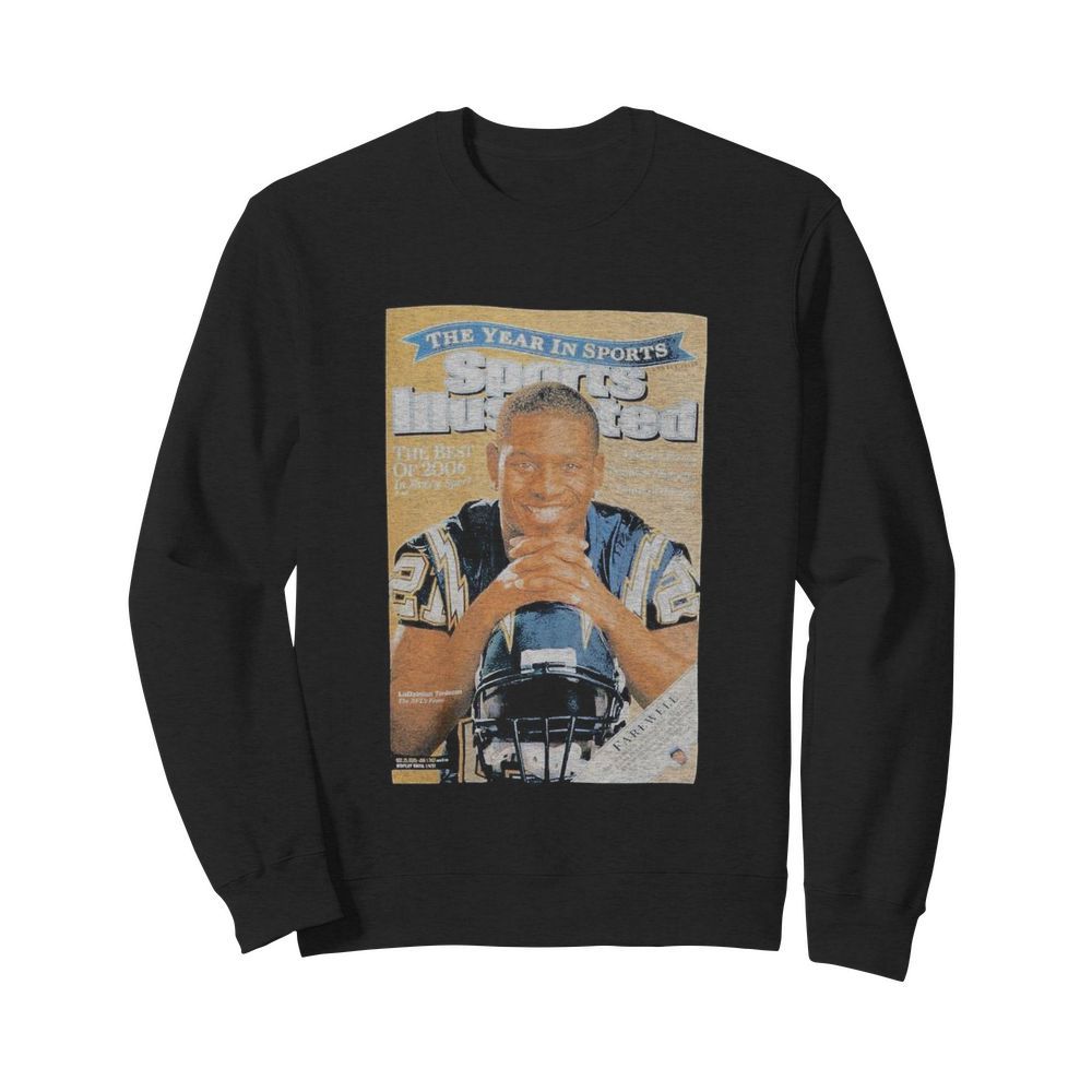 Cover Tee San Diego Chargers 2009 Ladainian Tomlinson  Unisex Sweatshirt