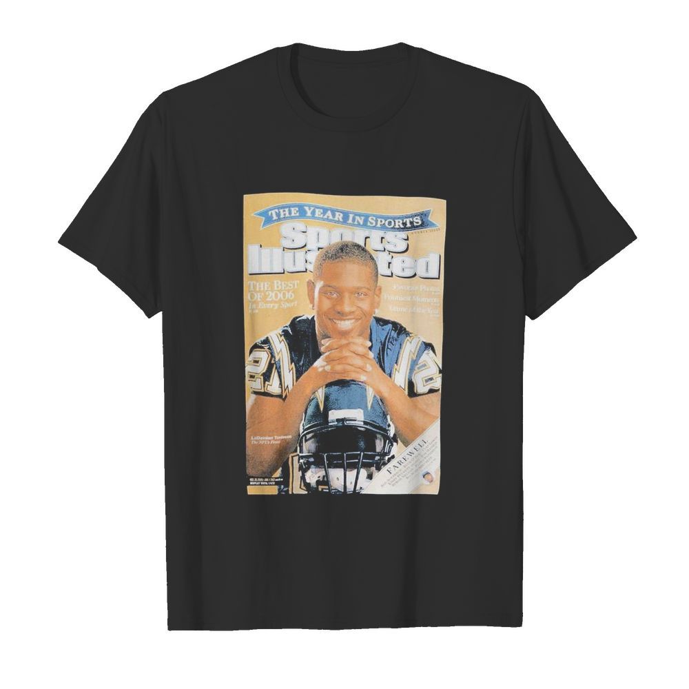 Cover Tee San Diego Chargers 2009 Ladainian Tomlinson  Classic Men's T-shirt