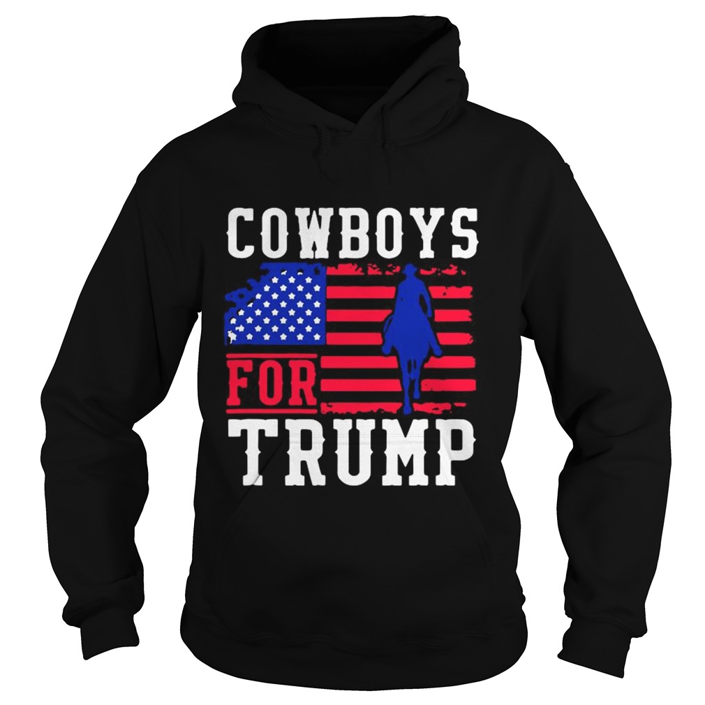 Cowboys For Trump 2020  Hoodie