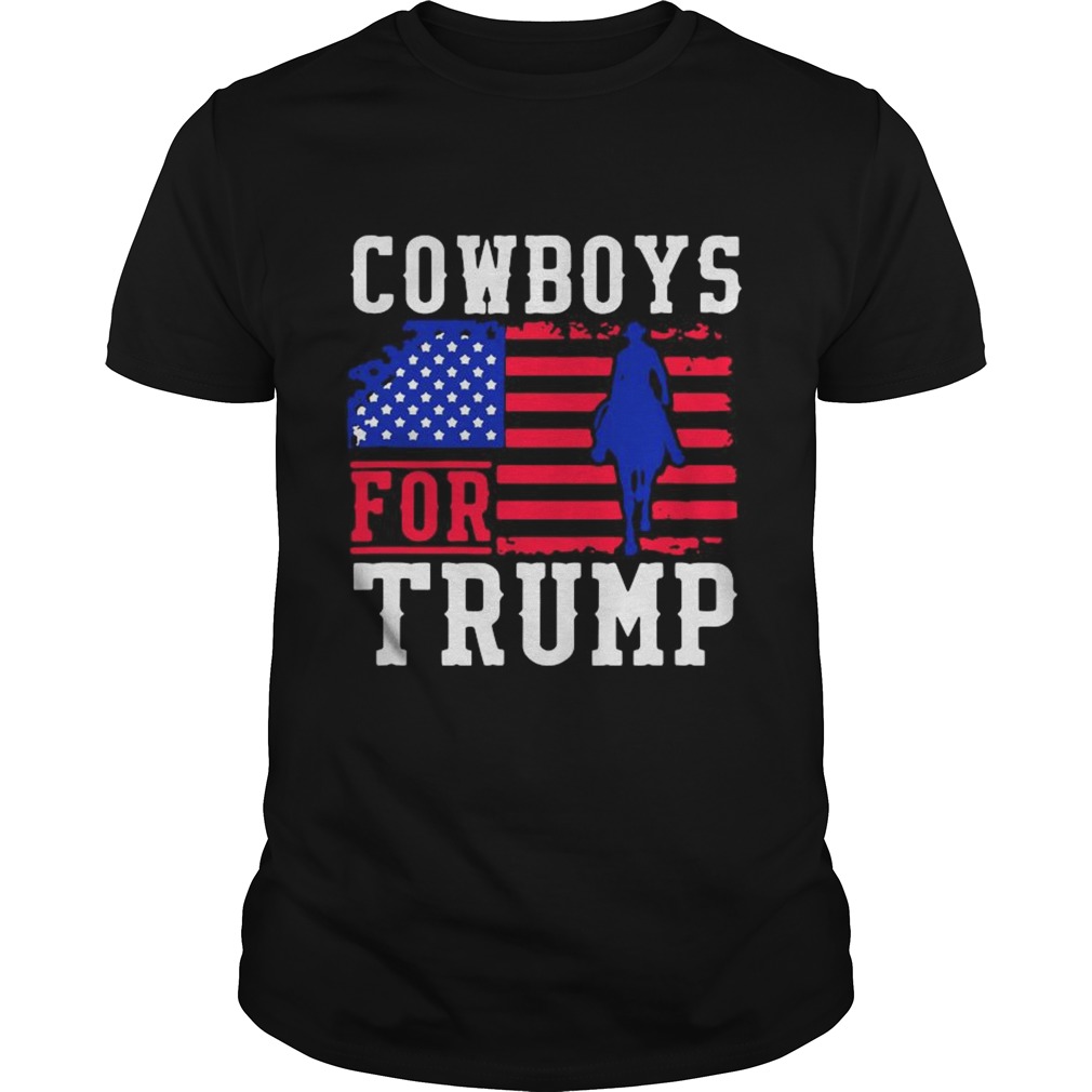 Cowboys For Trump 2020 shirt