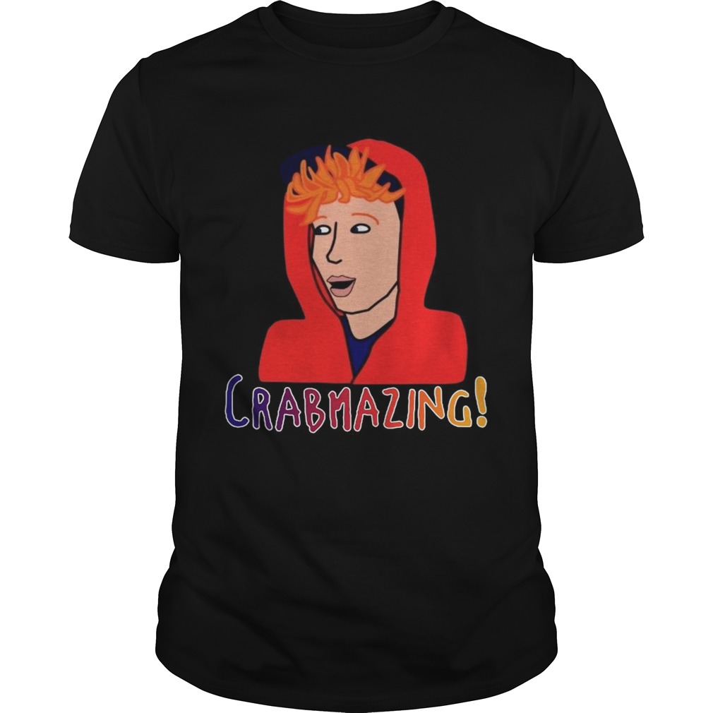 Crabmazing Brad shirt