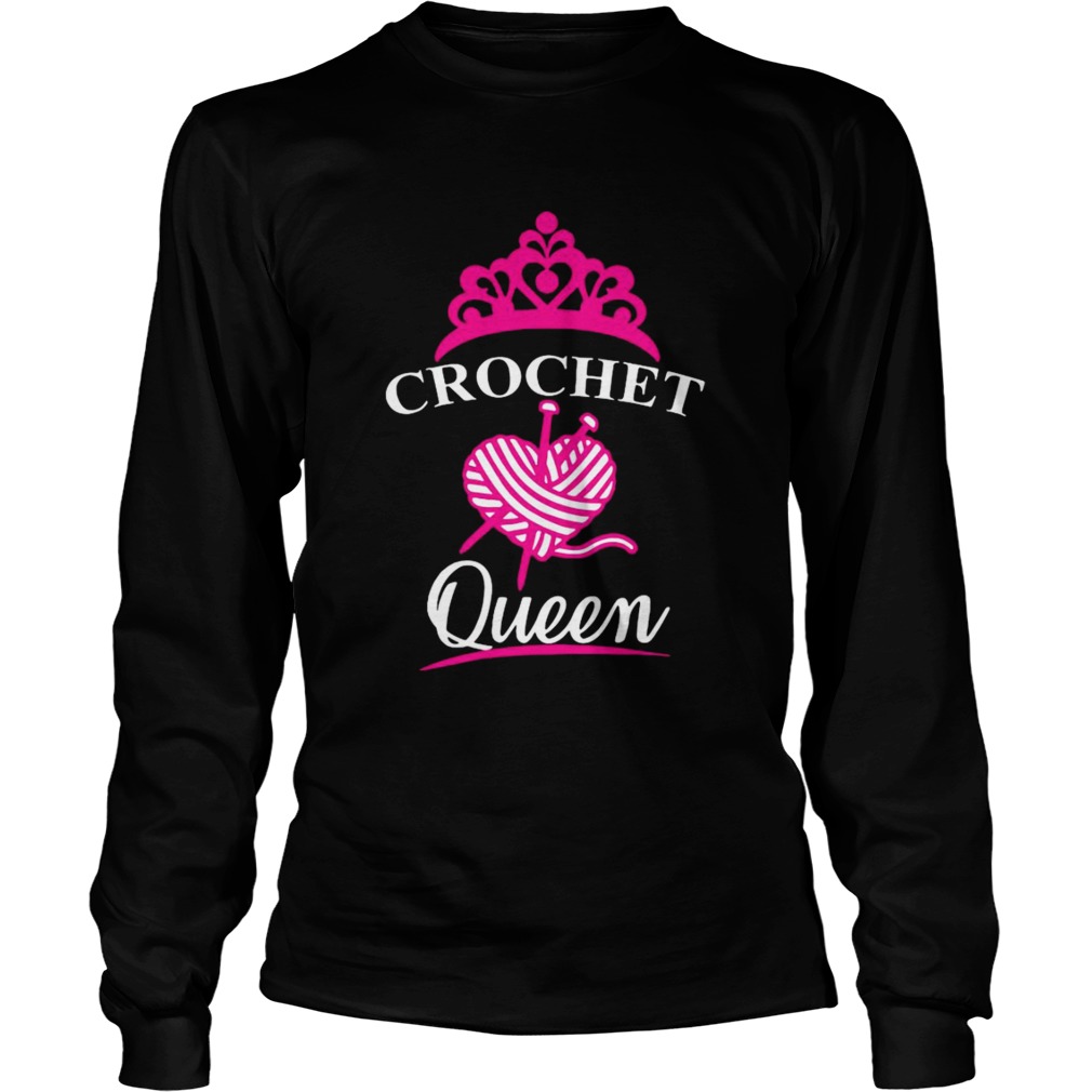 Crochet Queen  Long Sleeve