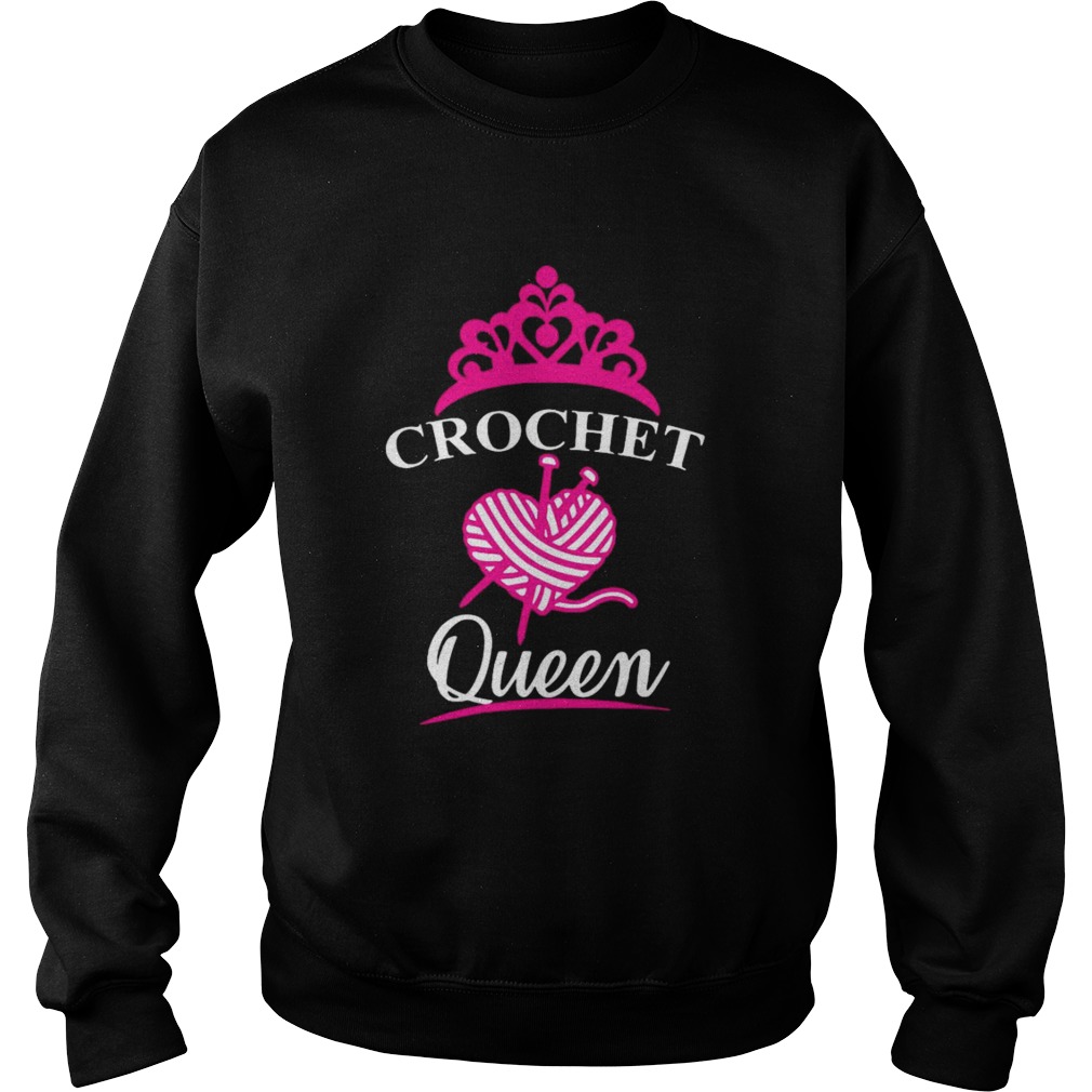 Crochet Queen  Sweatshirt