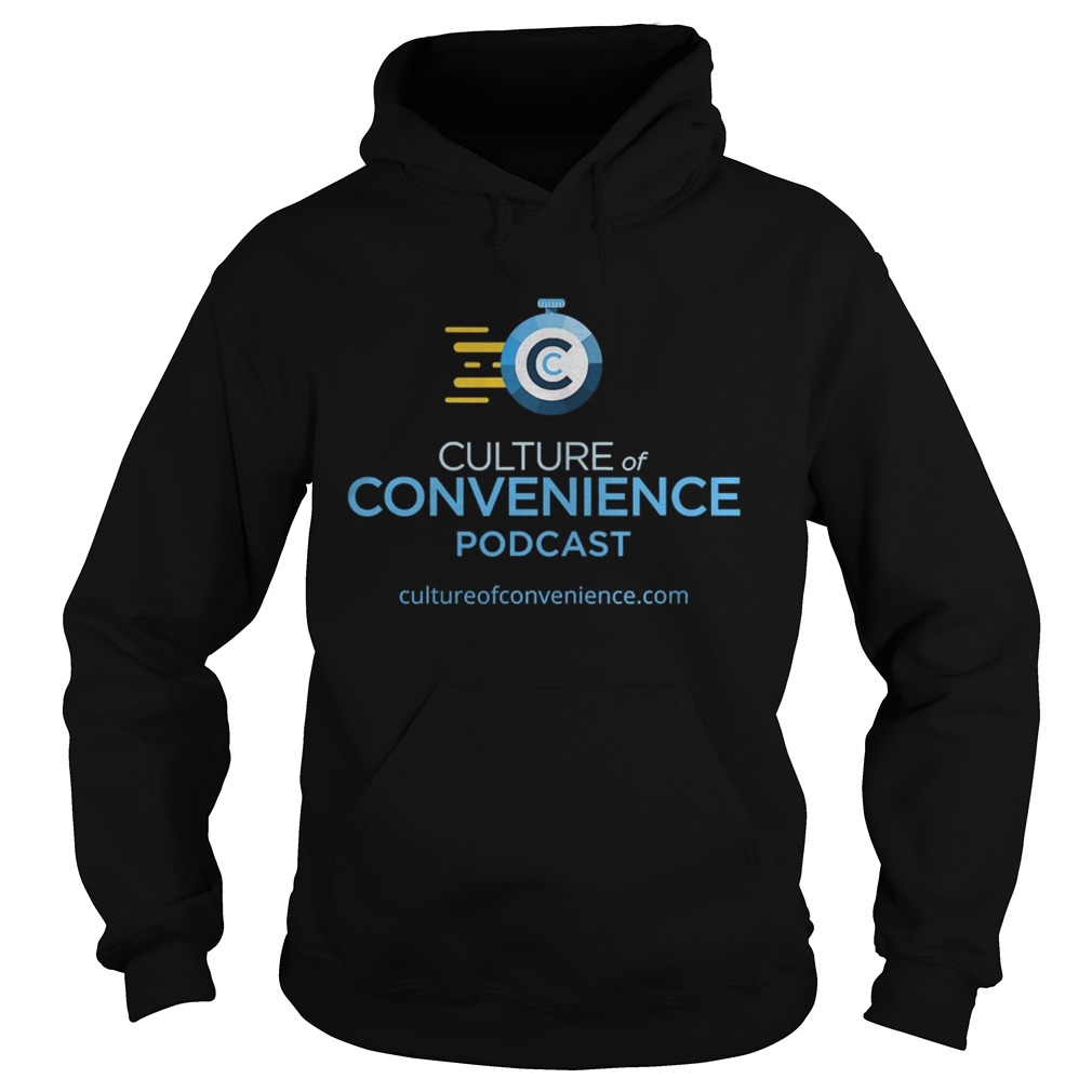 Culture Of Convenience Podcast Logo  Hoodie