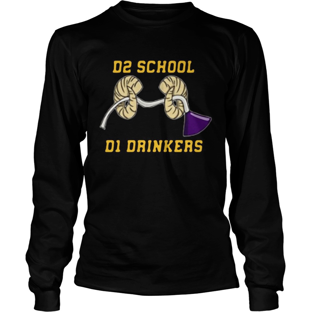 D2 School D1 Drinkers 2020  Long Sleeve