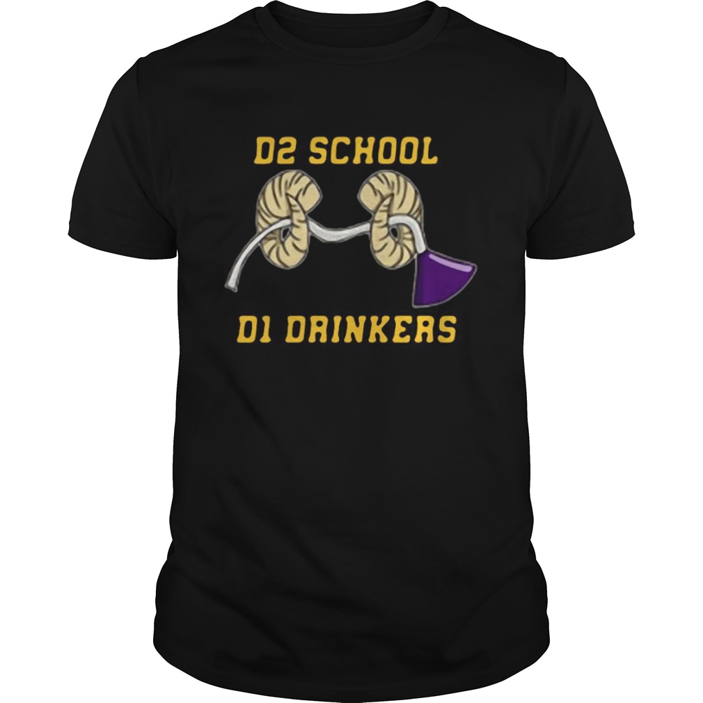 D2 School D1 Drinkers 2020  Unisex